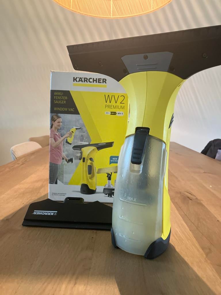 Kärcher WV2 premium Window Vac met extra zeem (zgan), Ophalen of Verzenden, Raamwisser of Trekker