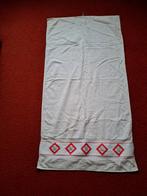 AFC AJAX badhanddoek/ badlaken wit met logo's Z.G.A.N, Ophalen of Verzenden, Zo goed als nieuw, Ajax, Overige typen