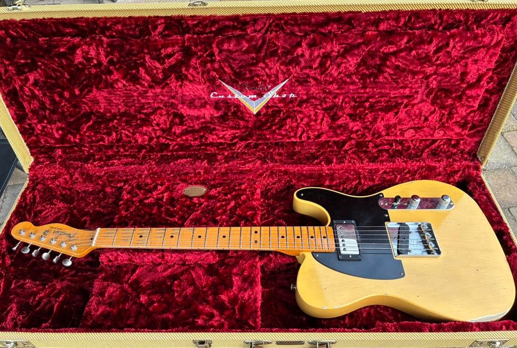 Fender Telecaster Customshop ‘51 limited edition, Muziek en Instrumenten, Snaarinstrumenten | Gitaren | Elektrisch, Ophalen, Zo goed als nieuw