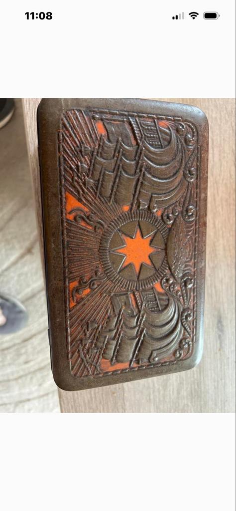 Oud blik 'Ster Tabak' van Theodorus Niemeyer, Verzamelen, Ophalen, Gebruikt, Overige, Overige merken