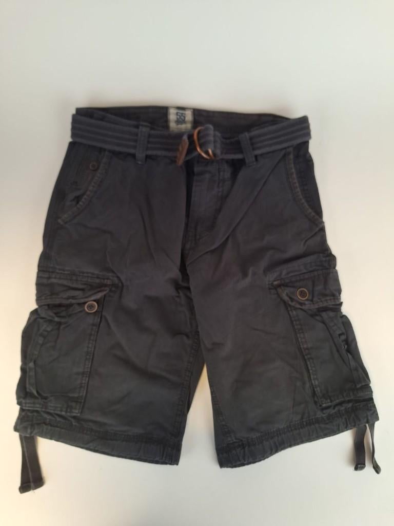 Heren / jongens bermuda, 55 Stage, zwart, S, Zwart, Ophalen of Verzenden, Zo goed als nieuw, 55 Stage