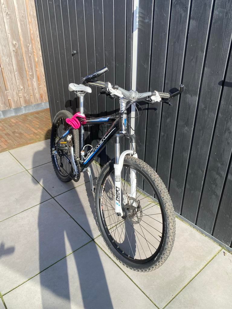 Mountainbike zwart wit, Minder dan 45 cm, Ophalen, Gebruikt, Trek