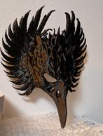 Uniek 3D geprint raven masker, Verzenden