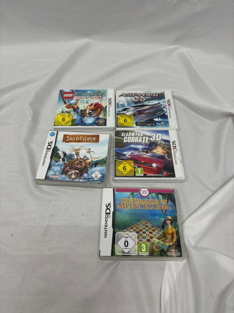 Nintendo DS En Nintendo 3DS spellen 5 stuks, Ophalen of Verzenden, Gebruikt, Avontuur en Actie