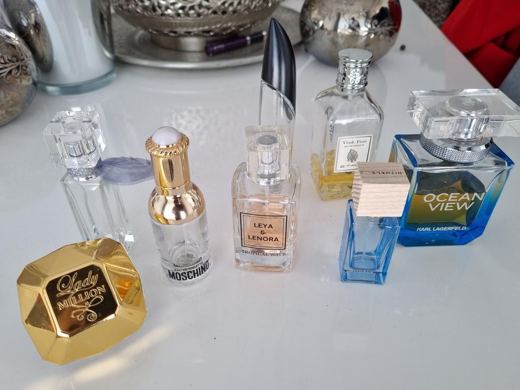 Parfum flesjes, Ophalen of Verzenden, Miniatuur