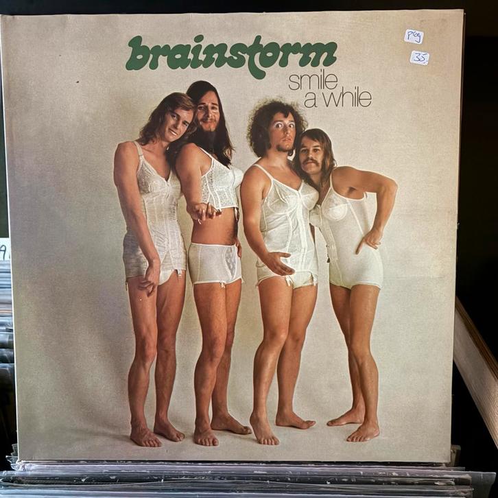 Brainstorm - Smile A While, Cd's en Dvd's, Vinyl | Rock, Gebruikt, 12 inch, Ophalen of Verzenden