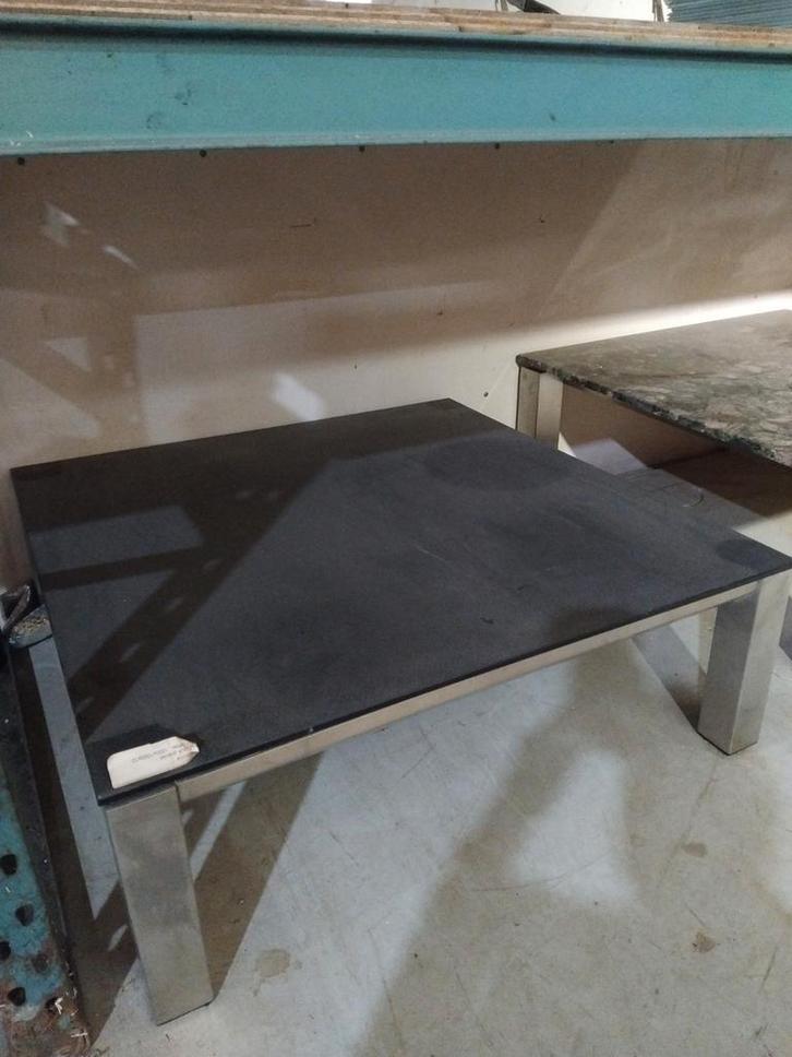 Salontafel, Tuin en Terras, Tuintafels, Nieuw, Vierkant, Rvs, Ophalen