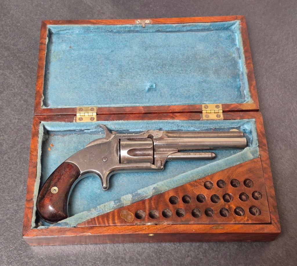 Vrijgesteld zwartkruit Art.18 revolver S&W, Ophalen of Verzenden