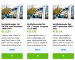 Camper ventilatieroosters ramen div Volkswagen modellen, Caravans en Kamperen, Camper-accessoires, Ophalen of Verzenden, Nieuw