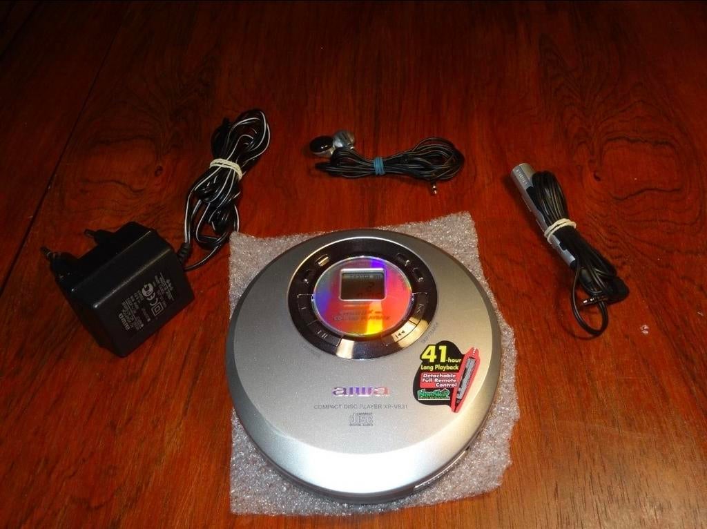 Aiwa Discman XP-V831 - Zo goed als Nieuw - Compleet, Ophalen of Verzenden, Discman