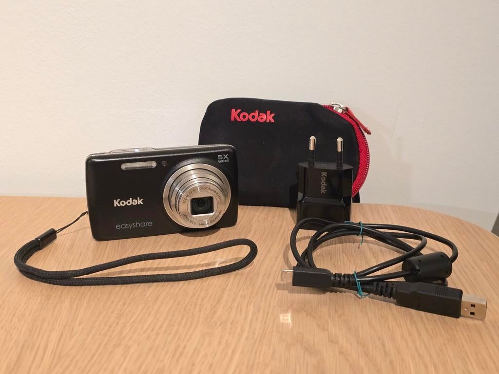 Kodak EasyShare M552 Compact Camera digicam compleet, Audio, Tv en Foto, Fotocamera's Digitaal, 14 Megapixel, Gebruikt, Compact