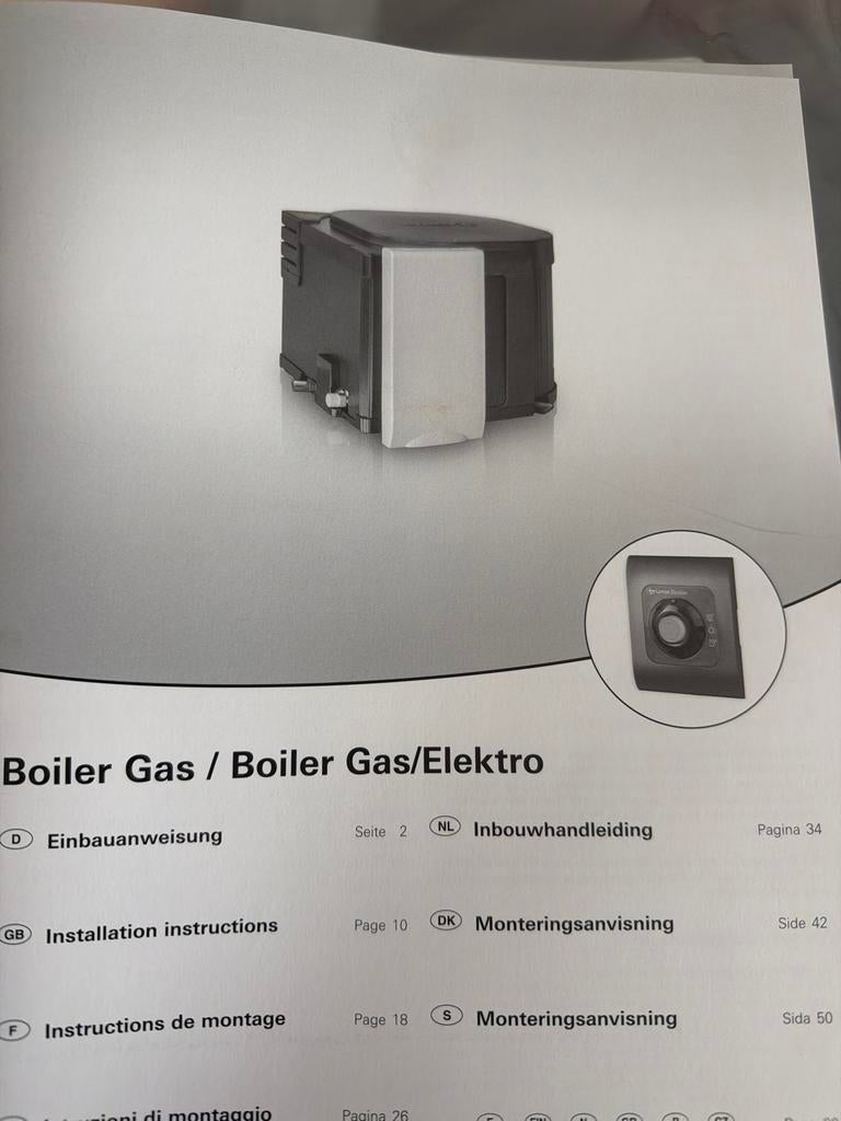 Nieuwe Truma Boiler Gas - Ongebruikt in doos, 20 tot 100 liter, Nieuw, Minder dan 3 jaar oud, Propaan of Butaan