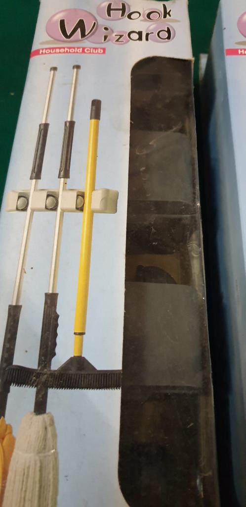 ophang systeem voor schoonmaak artikelen, Ophalen of Verzenden, 'T Olde Gre-j, Info@toldegrej.nl, Endepoelstraat 20f Didam