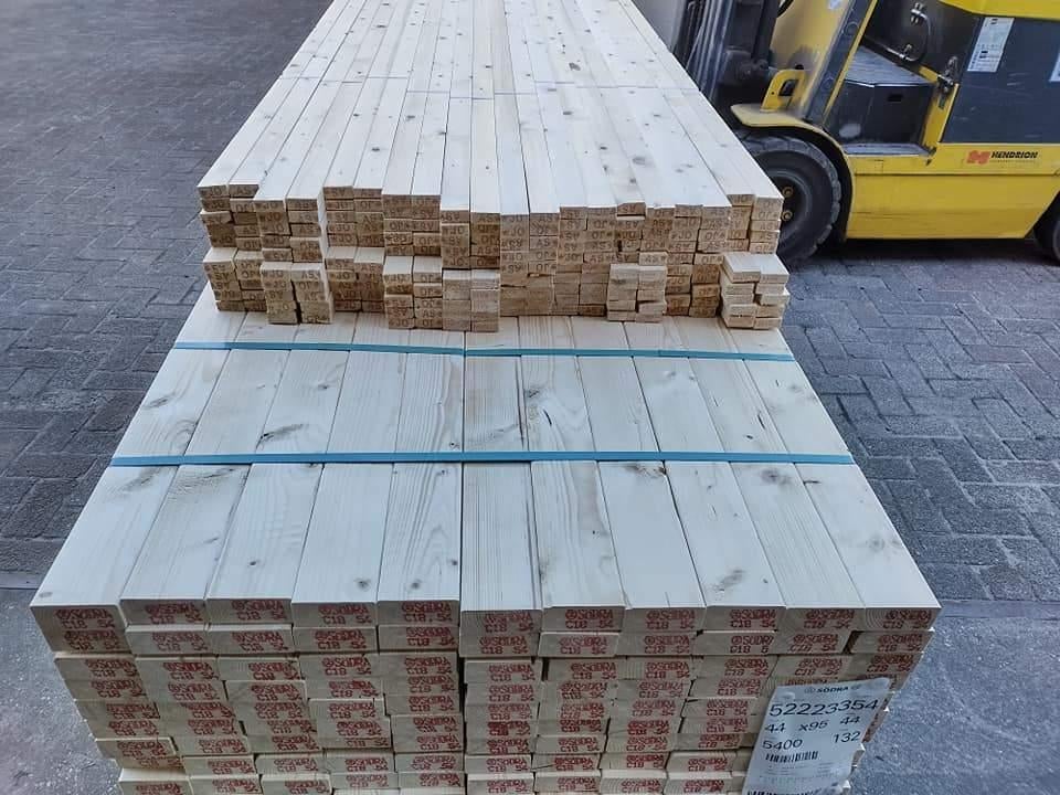 Vuren balken regels te koop, Ophalen, Nieuw, 250 cm of meer, Balken