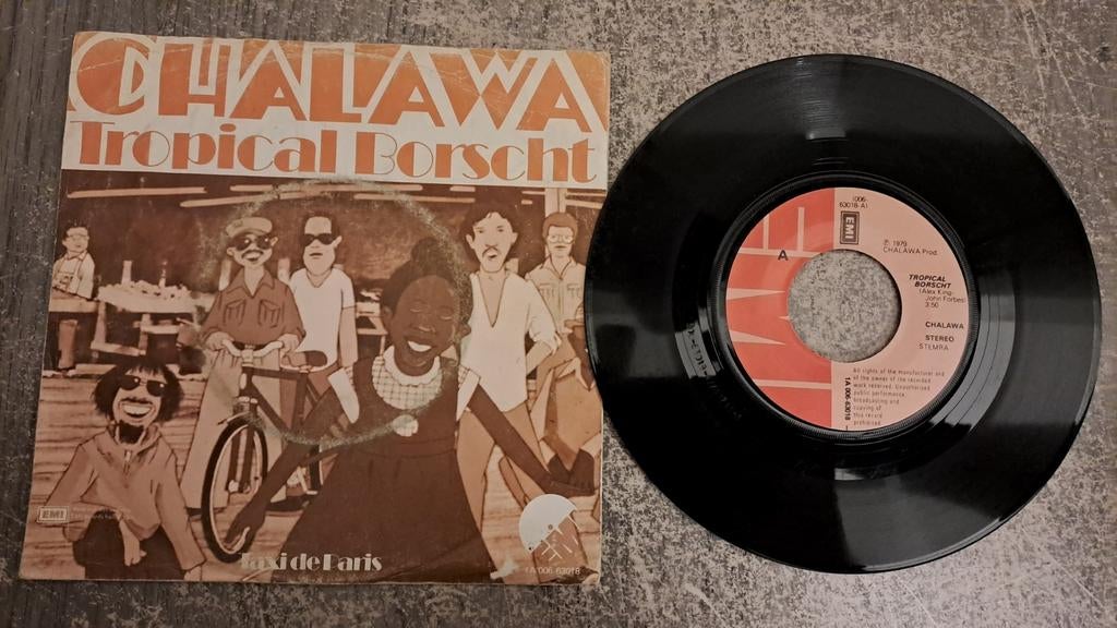 Chalawa  - tropical borscht, Gebruikt, 7 inch, Single, Ophalen of Verzenden