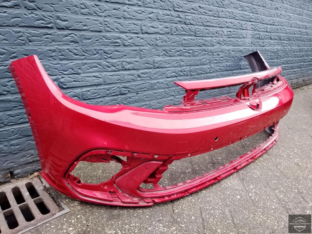 VW Polo 2G Facelift GTI R-Line Voorbumper Bumper 6xPDC Origi, Auto-onderdelen, Gebruikt, Volkswagen, Volkswagen AG, Bumper