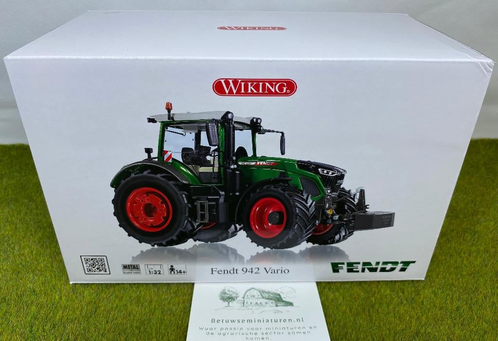 Fendt 942 Vario tractor 1:32 Wiking, Ophalen of Verzenden, Nieuw, Tractor of Landbouw, Overige merken