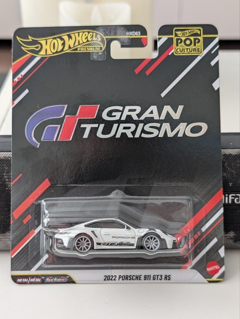 Hot Wheels Gran Turismo Porsche 911 GT3 RS, Ophalen of Verzenden, Nieuw, Auto