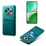 Back Cover + PMMA Screenprotector voor OPPO Reno12 F _ Groen, Verzenden, Nieuw, Hoesje of Tasje