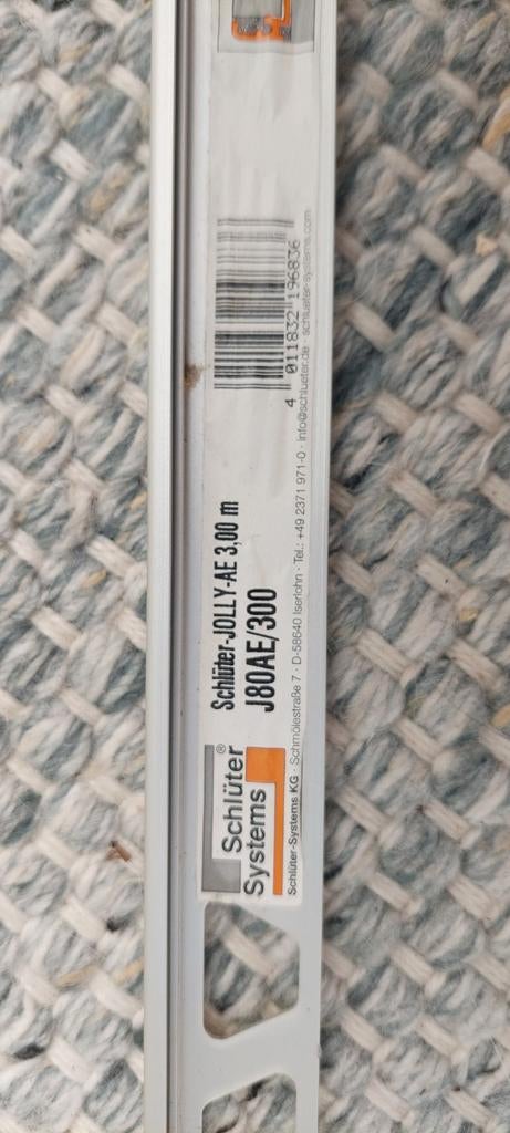 Schlüter-JOLLY Hoekprofielen
Aluminium AE -Lengte 3 meter, Doe-het-zelf en Verbouw, Ophalen of Verzenden, Nieuw, Douche