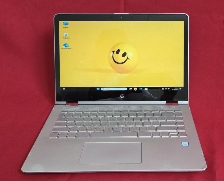 HP Pavilion x360 Convertible -  119GB SSD Touchscreen Lader, Computers en Software, Windows Laptops, Gebruikt, 14 inch, SSD, 2 tot 3 Ghz