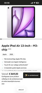 Apple iPad Air 13-inch M3 (2025) 256GB – + hoes en standaard, Computers en Software, Apple iPads, Ophalen, 13 inch of meer, Apple iPad Air