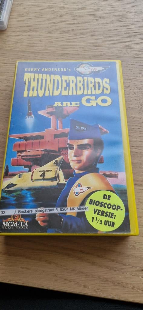 Thunderbirds: Are Go VHS - De Bioscoopversie, Alle leeftijden, Ophalen of Verzenden, Gebruikt, Science Fiction en Fantasy