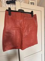 Costes Nep Leren Rok Maat L, Bruin, Maat 42/44 (L), Ophalen of Verzenden, Gedragen