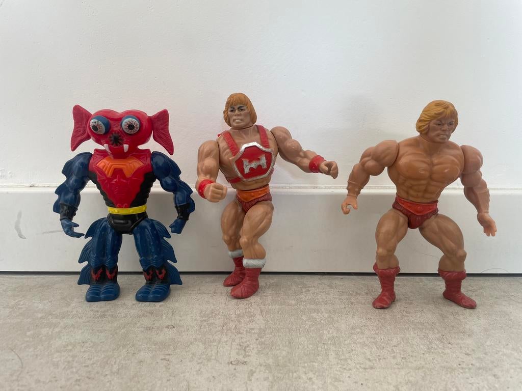 Vintage He-man Mattel - Thunder punch - Mantenna, Ophalen of Verzenden, Zo goed als nieuw
