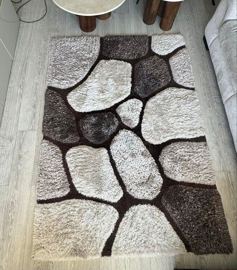Mooi tapijt in goede staat - 235 x 165 cm, Ophalen, Bruin, 150 tot 200 cm, 200 cm of meer
