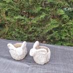 Bloempotjes Schapen beton, Ophalen of Verzenden, Overige vormen, Aardewerk, Binnen