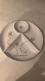 Riverdale serveerschaal met vlinders, Ophalen of Verzenden, Overige stijlen, Porselein, Schaal of Schalen