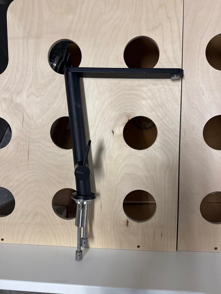 Afwaai kraan nieuw met kleine schade mat zwart, Overige typen, Nieuw, Ophalen of Verzenden, Zwart