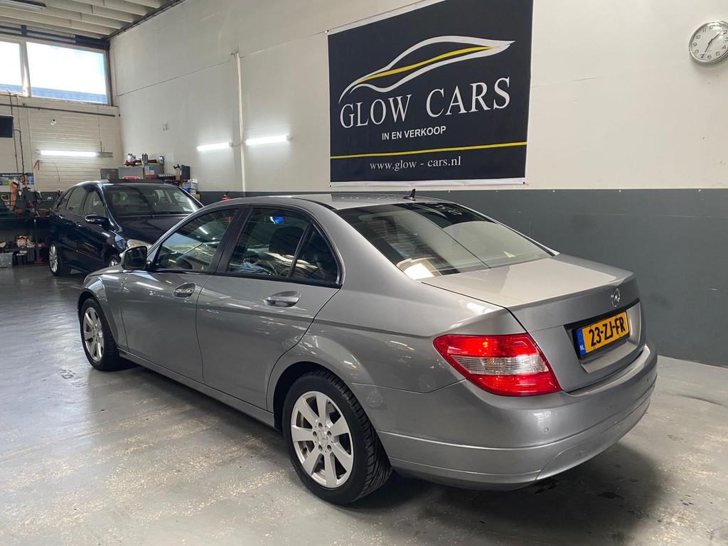 Mercedes-Benz C-klasse 180 K |AIRCO|CRUISE|AUT|PDC|, Auto's, Zwart, 1796 cc, Origineel Nederlands, Sedan