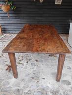 Grote Teakhouten Tafel, Ophalen, Gebruikt, 200 cm of meer, 50 tot 100 cm