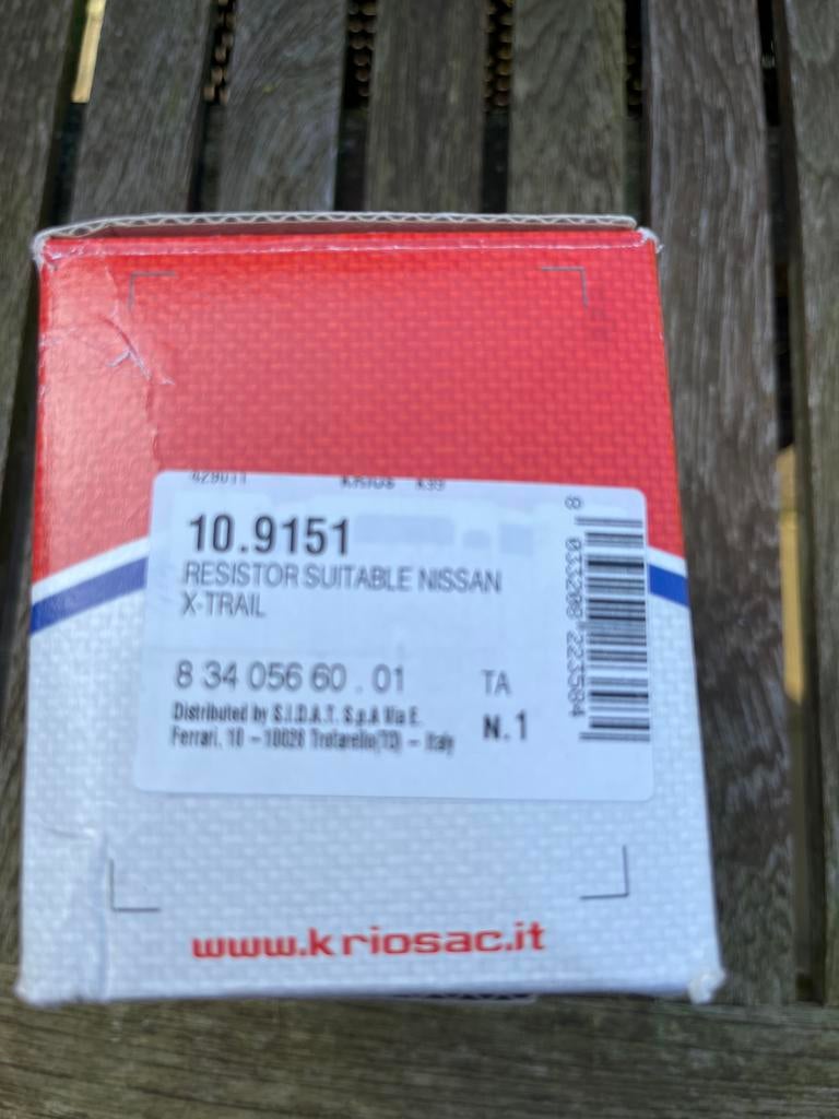 Nissan X-Trail T30 AC Resistor, Ophalen of Verzenden, Gebruikt, Nissan