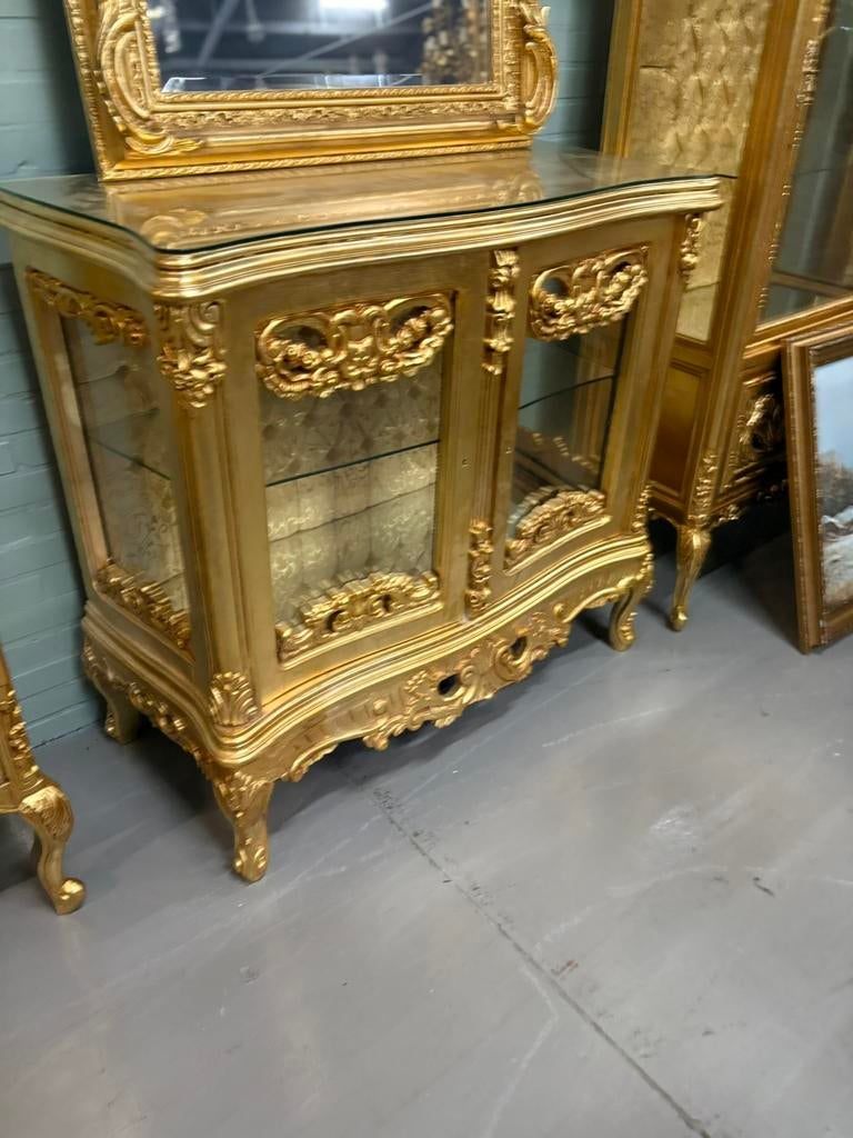Goud kast, Antiek en Kunst, Ophalen of Verzenden
