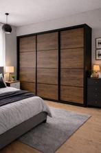 KLEDINGKAST MET TRANSPORT EN MONTAGE, Met deur(en), Nieuw, 200 cm of meer, Glas