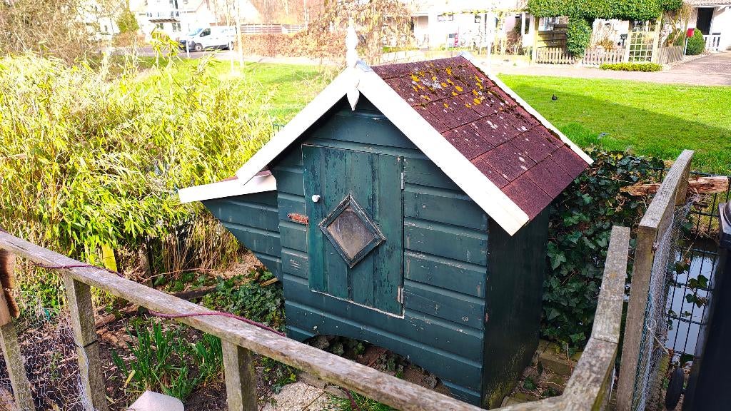 Gratis af te halen Kippenhok, Dieren en Toebehoren, Pluimvee | Toebehoren, Ophalen, Gebruikt, Kippenhok of Kippenren
