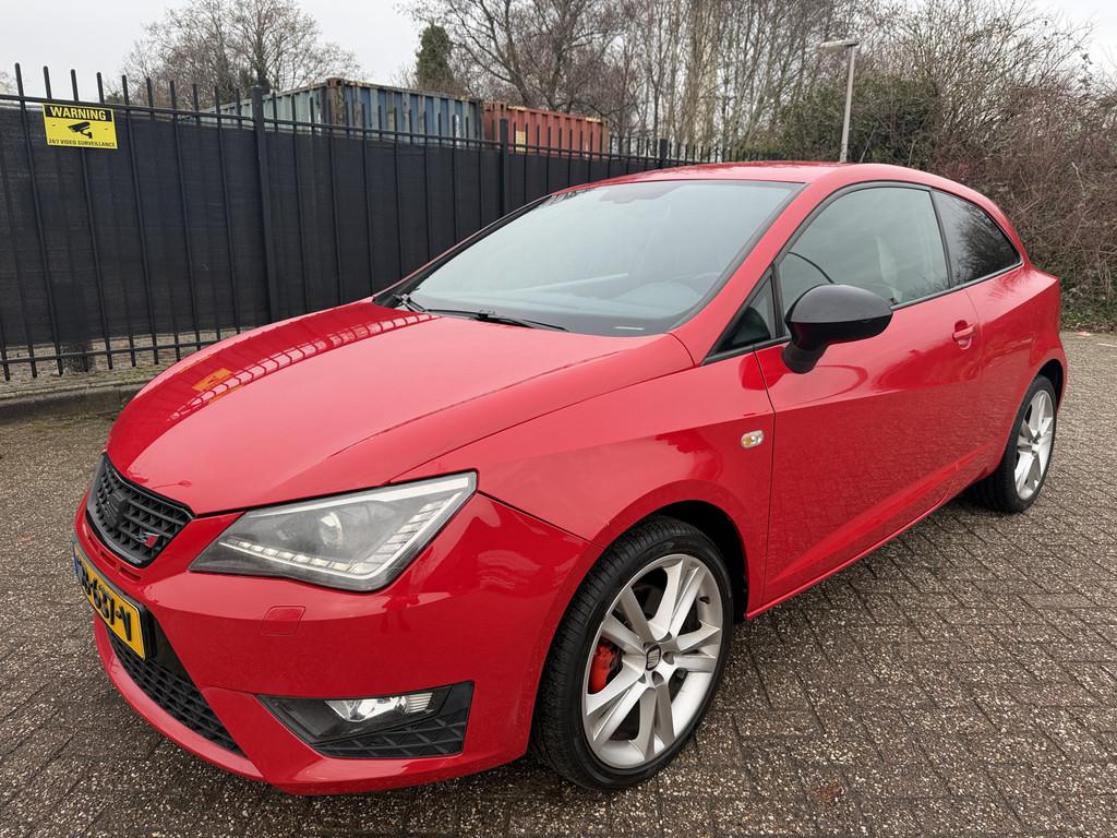 SEAT Ibiza SC 1.4 TSI 180 PK DSG Cupra Clima/Cruise/Carplay/, Auto's, Seat, Euro 5, Stof, Gebruikt, Zwart