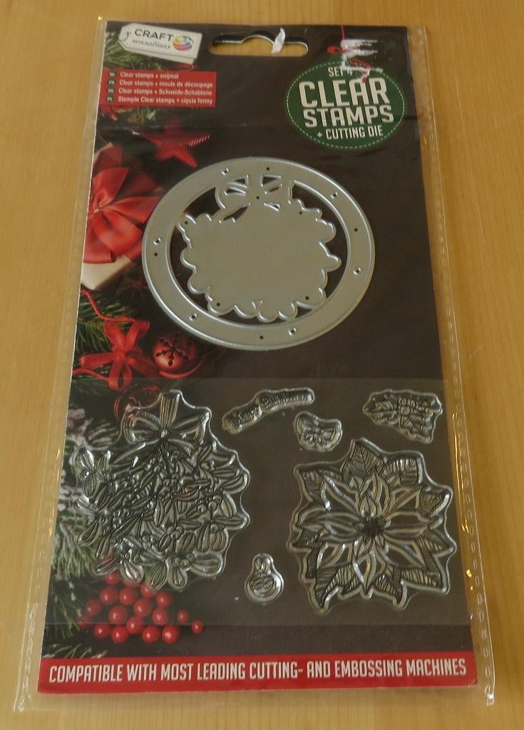 Kerst Stempels en snijmal, Ophalen, Zo goed als nieuw, Clearstamp