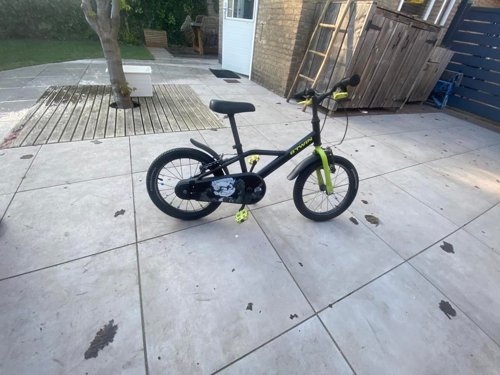 Fiets kinder maat, Fietsen en Brommers, Ophalen of Verzenden, Zo goed als nieuw, Minder dan 16 inch