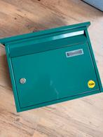 Groene brievenbus van Yale, zo goed als nieuw, Ophalen, Zo goed als nieuw, Staal, Wandbrievenbus