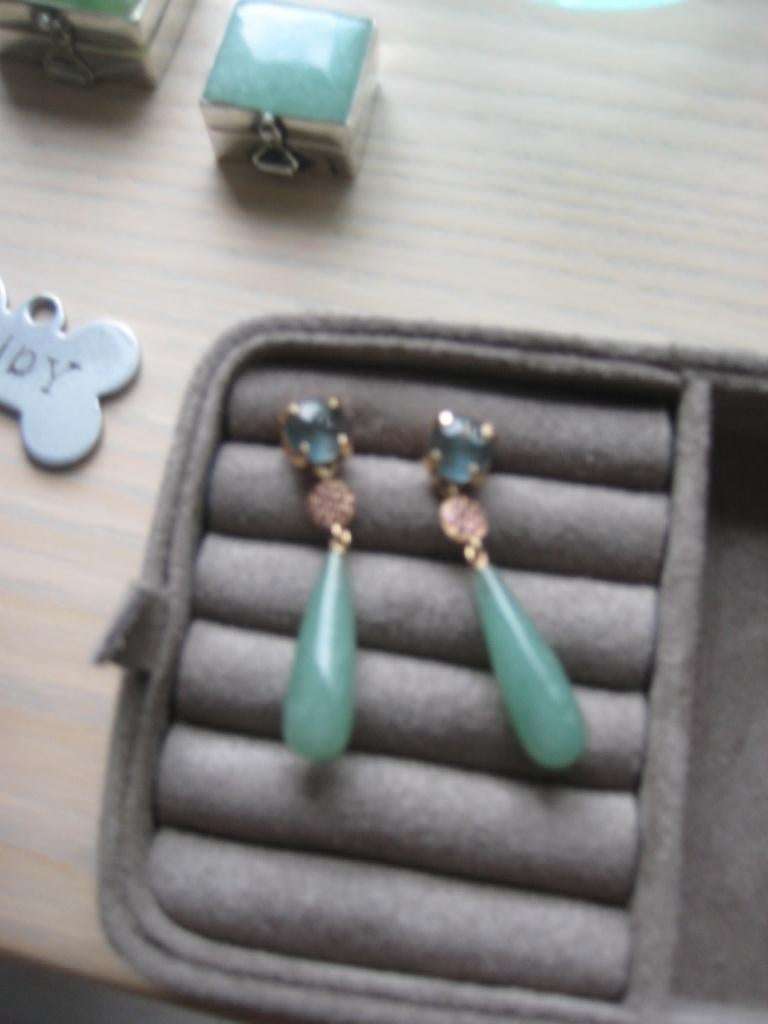 Bron oorbellen, Overige materialen, Hangers, Nieuw, Ophalen of Verzenden