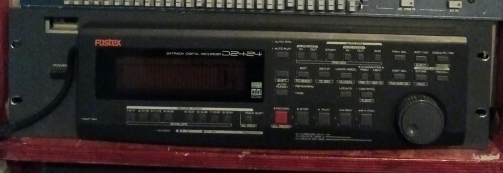 Te koop Fostex D2424 met smpte uitbreiding, Ophalen of Verzenden, Audio