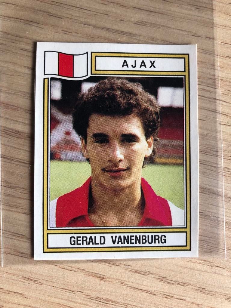 Gerald Vanenburg Ajax knipplaatje, Verzamelen, Ophalen of Verzenden, Gebruikt, Ajax, Spelerskaart