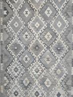 Handmade Persian wool Kelim carpet reversible 215x298cm, Crème, Onbekend, 200 cm of meer, Ophalen of Verzenden