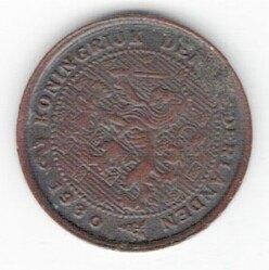 26-603 Nederland 1/2 cent 1930, Ophalen of Verzenden, Koningin Wilhelmina, Overige waardes, Losse munt
