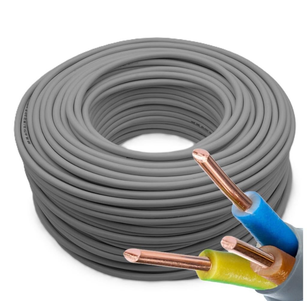 XMVK Kabel 3x2.5 mm / 500 meter haspel, Verzenden