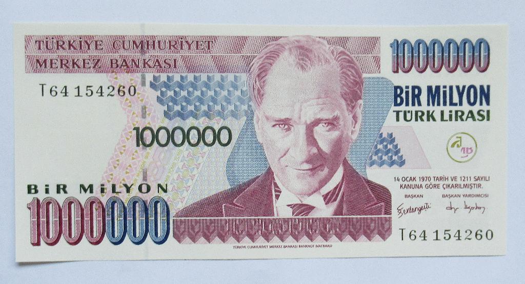 Turkije 1 Miljoen Lira 2002, Verzenden, Overige landen